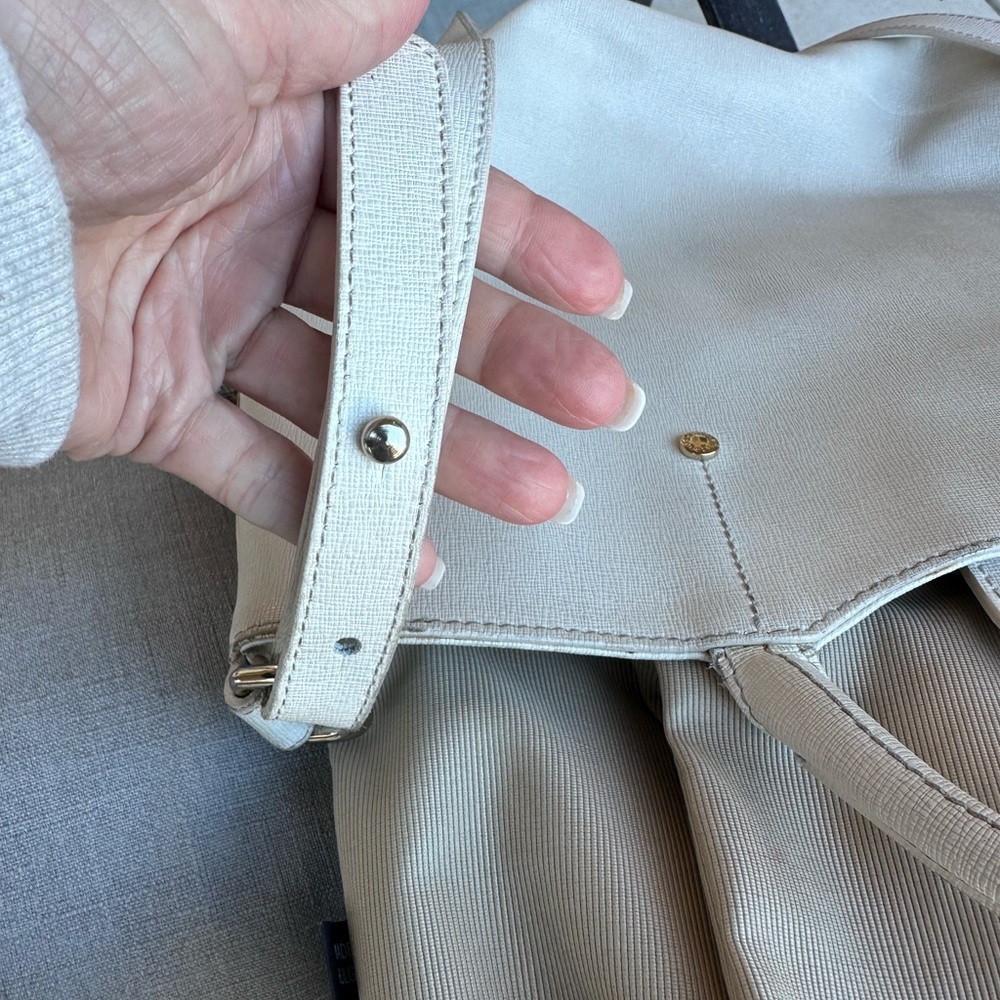 Furla Cream Tote Bag - Picture 10 of 16